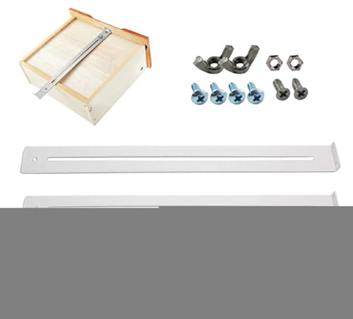 Drawer Bottom Repair Kit – Quick Release Anti-Sagging Tool Set | Cabinet Drawer Repair Hardware Kit | Fixing Solution Ideal for Home Office Kitchen Cabinet Dresser Wooden MDF Chipboard