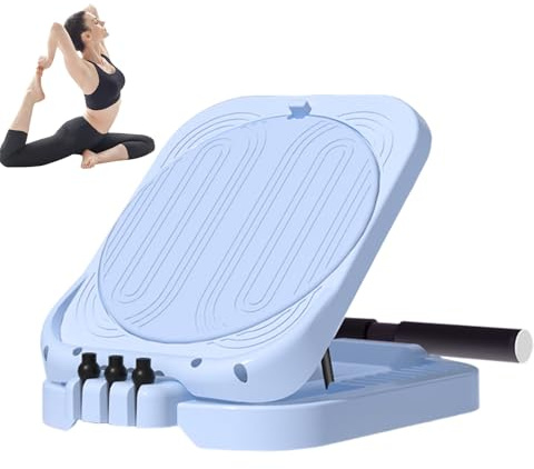 Allungatore per polpacci – Attrezzatura per lo stretching portatile antiscivolo regolabile a 9 livelli – Tavola inclinata per squat – Per esercizi alle gambe recupero yoga palestra casa viaggio