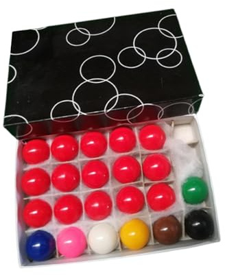 Baoblaze 22 Mini Bolas de Billar para niños, Juego de Mesa de Interior Resistente y Ligero, Juego Completo, Bolas de Billar pequeñas para Deportes de Ocio.