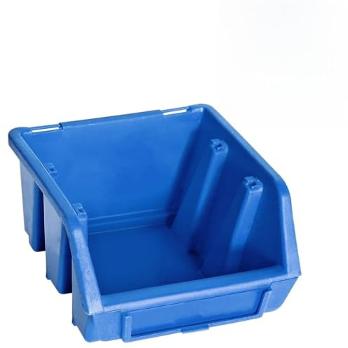 Lumanois Kit Contenitori 48 pz con Pannelli a Parete Blu e Nero, Articoli di ferramenta,Accessori ferramenta,Conservazione/Ordine Attrezzi,Armadietti per Attrezzi, 4.22kg-150805