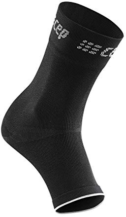 CEP Compression Ankle Sleeve Schwarz - Stabilisierende elastische Sprunggelenkbandage, Größe II - Farbe Black - Grey