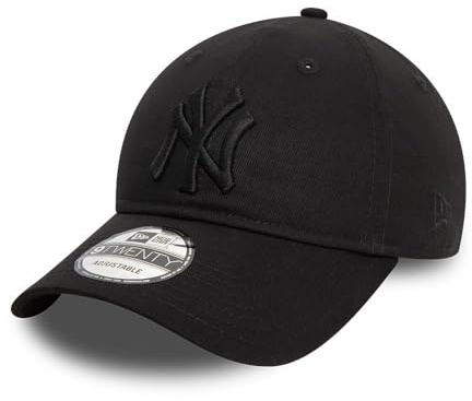 New Era New York Yankees MLB League Essential Tonale Nero 9Twenty Berretto Regolabile