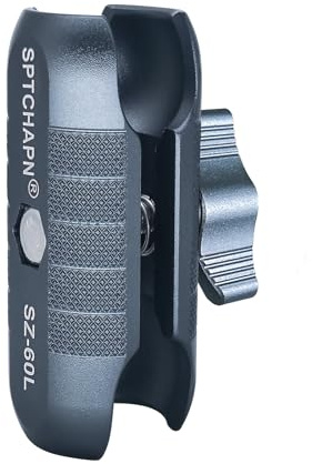 Sptchapn Dubbel sockelarm kompatibel med RAM Mounts B storlek 1 tum kulkomponenter och cykel-motorcykel-telefonhållare 1 tums kuladapter kompositarm (SZ-60L)