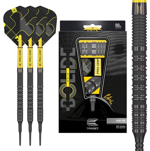 Target Darts Bolide Void 10 18G 90% Wolfram Soft Tip Darts Set