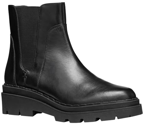 Geox Stivaletti da donna D Felleny C, Nero, 39 EU