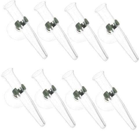 VILLFUL 24pcs Cap Flower Tubes Suction Buckle Storage for Fresh Nutrient Floral Decor Tubes