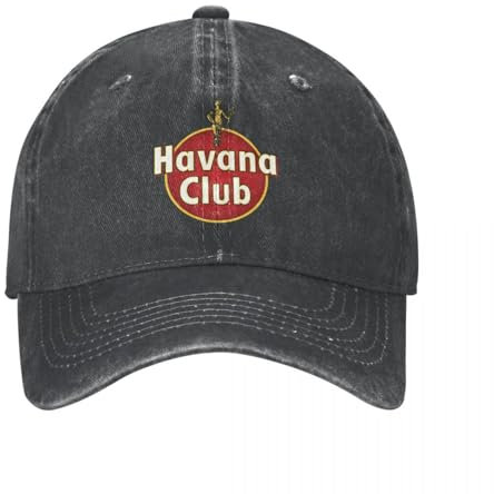 Neue Havanna Club Baseballkappe für Männer Baumwolle Hüte Verstellbarer Hut Mode Casual Kappe LKW Fahrer Hut Beste Freund Geschenke Halloween