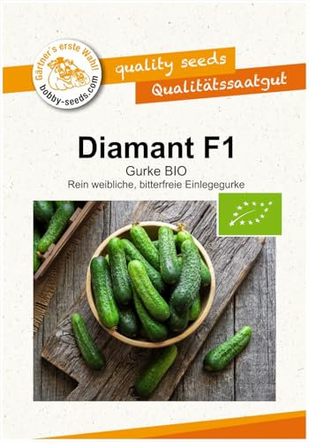 Bio-Gurkensamen Diamant F1 Einlegegurke Portion