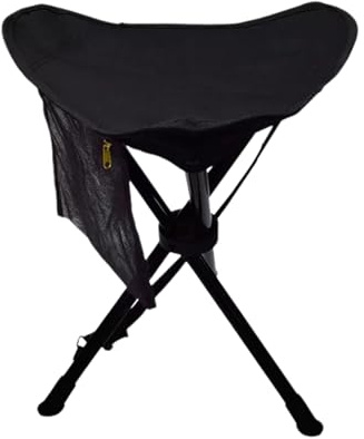Générique Tabouret Trépied,Chaise de Pique-Nique Pliable Poids Max 100kg - Tabouret de Randonnée Portable | pour Adultes Camping Voyage Randonnée Pêche Sac À Dos Barbecue Pique-Nique Concert