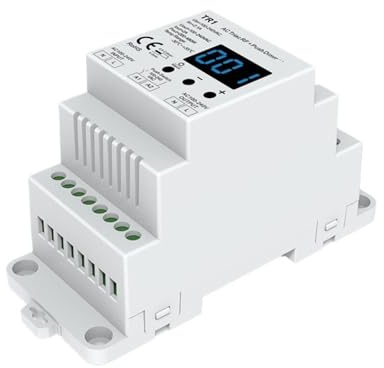 Dimmer a tiristore CA, montaggio su guida DIN, modalità gradiente, 220 V 230 V(AC Triac Dimmer)