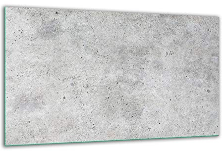Herdabdeckplatte Ceranfeld 80x52 Abstrakt Grau Kochplatten Glas Induktion Deko