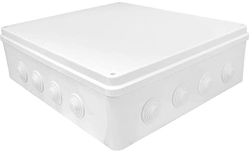 Junction box Surface-mounted IP65 400x350x120mm 15 Openings Junction box Waterproof White Junction socket Terminal