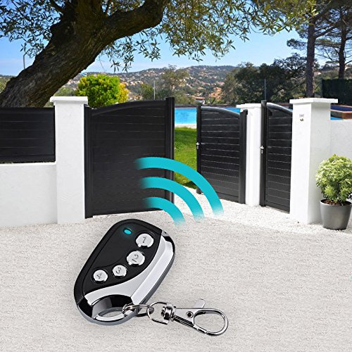 SHOP-STORY - X2 AZ Remote : Lot de 2 Télécommandes Universelles Copieuses AZ Remote - Idéal pour Portail, Garage, Alarme et Lumière en Une Seule Télécommande - Signal 433.92 MHz