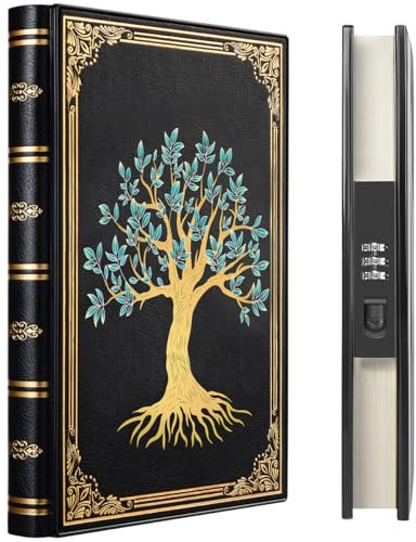 ZXHQ Luxuriöses Tagebuch mit Schloss, 180° Flaches Design, A5 Notizbuch für Erwachsene Männer Frauen Mädchen, 220 Seiten 120gsm Papier, Größe A5(15.9 × 21.5cm) Schwarz