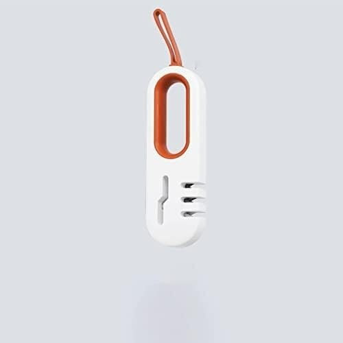 MAHWER Affilacoltelli, Affilacoltelli con Ricarica USB Affilacoltelli Elettrico Affilacoltelli Professionale Affilacoltelli for casa in Pietra Forniture da Cucina in Pietra (Color : White)