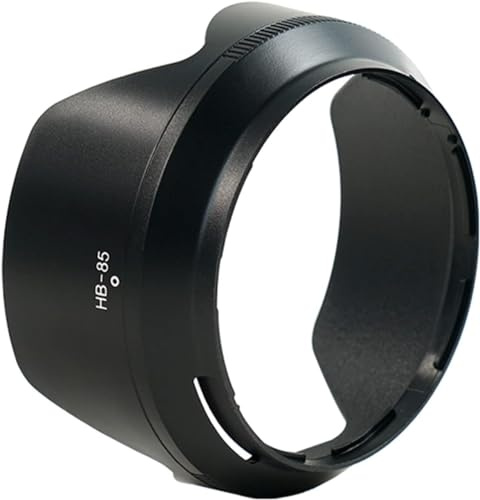 PARALUCE HB-85 compatibile con Nikon Z per obiettivo Z 24-70 mm f/4 S (non per Z 24-70 mm f/2.8 S) ABS rigido nero petalo