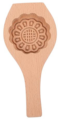 Mikinona Mondkuchenform Aus Holz Kreative Blumendesign Gebäckform Für Küche Diy Backen Versorgung Leicht Zu Reinigen Und Wiederverwendbar