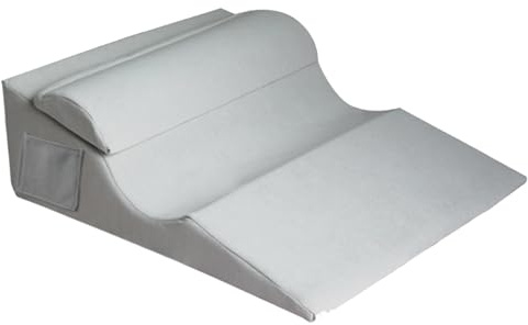 Keilkissen Bett Reflux Kissen Erwachsene RüCken Keilkissen für Seitenschläfer, 10 erhöhte Kissen für nach Operationen/Säurereflux/Rücken-Nacken-Lenden-Stütze, Bettkeil für Senioren/Erwachsene/Kinder(