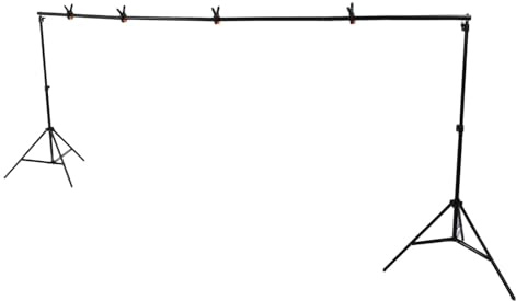 Photo Backdrop Stand Kit 2x3m Löstagbart Photo Studio Backdrop Support System för Livestreaming