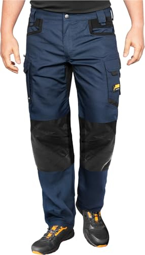 ACE Constructor Pantalon de Travail Long pour Hommes - Pantalon de Travail pour Hommes avec Ceinture Stretch, Poches Cargo & genouillères