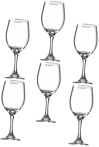 MAGICLULU 6piezas Copas De Licor De Vidrio Copas De Vino Tazas De Diseño Elegante Para Fiestas
