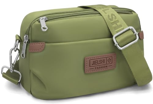 REETEE Bolso Bandolera Pequeño Mujer Casual Impermeable Con Correa Ajustable - Cruzado de Hombro Para Viajar, Escuela
