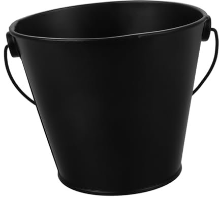 TOYANDONA Secchio - da Barbecue in Riutilizzabile Maniglia Secchio per da Barbecue 8x10.5x12cm per All'aperto e Grigliate