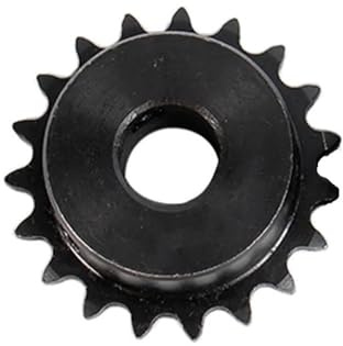 Piñón de cadena de rodillos 1 piñón de cadena 04C de 27-40 dientes, 45#, acero, diámetro interior de 5 mm a 18 mm, rueda dentada industrial, piñón de transmisión de cadena de motor.(32 Teeth,18mm)