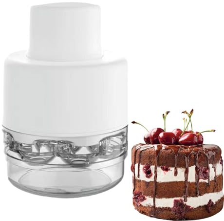 Pressa portatile per rimuovere le nocciole della frutta, snocciolatore per ciliegie, strumento snocciolatore per olive, per rimuovere noccioli di ciliegie e ciliegie