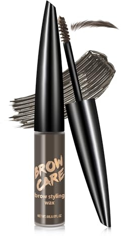 Teinture Sourcil, Gris Noir Gel Sourcils Longue Tenue Anti-Transfert, Crayon Pommade Sourcil Waterproof Highly Pigmented, Effet Naturel Volumiser et Sculpter Contour Sourcils, Maquillage Femme-06