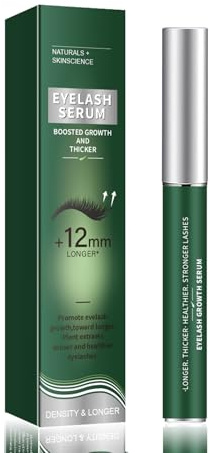 Serum Crecimiento Pestañas 8ML, Rápido Potenciador Nutritivo e Hidratante, Crea PestañAs Largas, Voluminizador, Gruesas y Hermosas, Llenas y Gruesas, Hombres y Mujeres Adecuados
