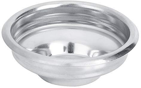 HPZIHUIT-cuenco de filtro poroso doble individual, cesta de 58mm, máquina de café semiautomática, filtro de mango sin fondo (Porción individual)