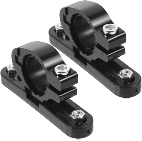 Lot de 2 Adaptateurs Porte-Bidon Vélo en Alliage pour Guidon | Montage Tige de Selle, Compatibilité Large pour Vtt et Route, Noir Compact, Installation Pratique