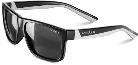 ACBLUCE Kids Polarized Sunglasses Sport Child Youth Baseball Running Rubber for Boys Girls Age 6-12 TPEE Unbreakable Frame