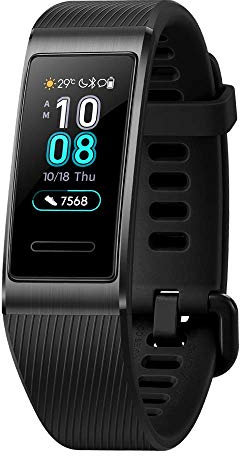 Huawei Band 3 Pro Touchscreen Fitness Tracking Wristband GPS Waterproof Black (Renewed)