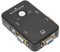VBESTLIFE Conmutador KVM, Divisores de Video Ultra HD de 1920x1440, Conmutador KVM DVI USB2.0, Puerto VGA, Compatible con Juegos en LíNea y DVR, para Compartir Video en la Oficina en el Hogar