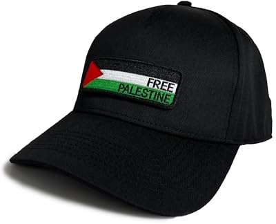 No Face No Name Free Palestine Basecap in schwarz