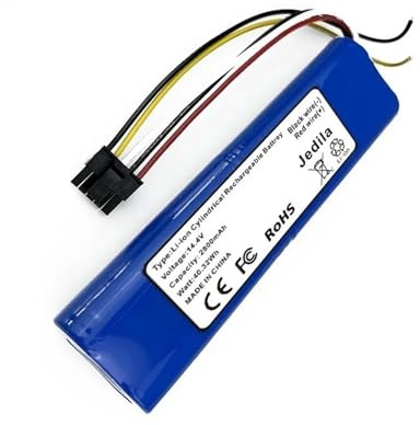 Accesorios De Repuesto For Batería De Robot Aspirador, 14,4 Voltios, 3200 MAh, Compatible Con CECOTEC CONGA 3090 3091 3092 1690 1890 2090(Size:1pcs 2800mAh)