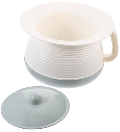 TOVINANNA 1 St Urinoarburk I Plast För Vuxna Bäcken Urinoarhink Utan Bas Bärbart Handtag Förtjockat Material Lätt Att Rengöra