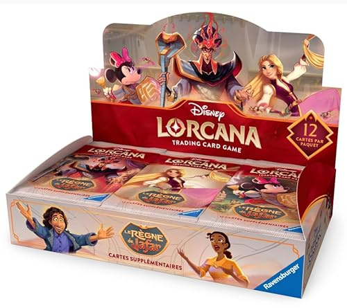 Ravensburger JCC Disney Lorcana: El reinado de Jafar - Mostrando 24 Boosters desde 8 años