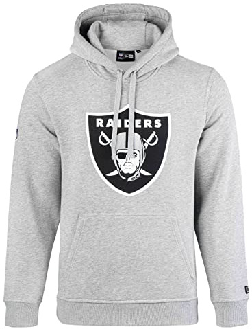 New Era Herren Kapuzenpullover NFL Team Logo PO Hoodie Oakland Raiders