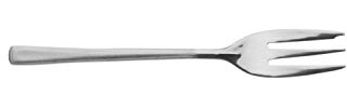 Grunwerg Silver Birch Collection Pastry Forks, 18/10 Stainless Steel, Set of 12