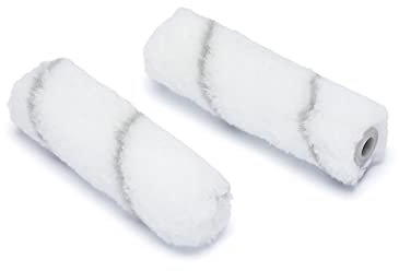 Harris Seriously Good Walls and Ceilings Emulsion Medium Pile Mini Small Roller Sleeves 4in 2 Pack