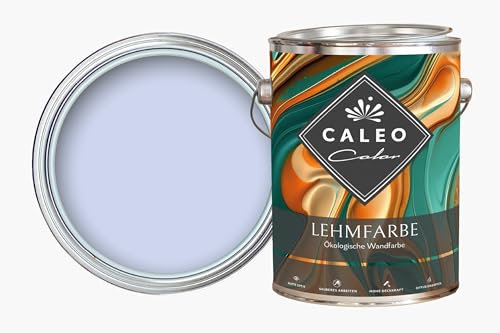 Caleo Color Lehmfarbe FLIEDERSTRAUCH Flieder, 0,15 Liter - ökologische Wandfarbe für Wohnzimmer und Co. - hoch deckend, tropffrei, geruchsneutral