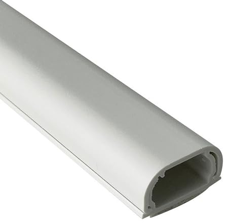 RobustWeg Canalina per Cavi,Canaline Fili Elettrici,canalina passacavi Muro,Canale portacavi a Scatola Quadrata,Canalina per Cavi per Pavimento,Passacavi TV,Gestione dei Cavi for L'Ufficio Domestico