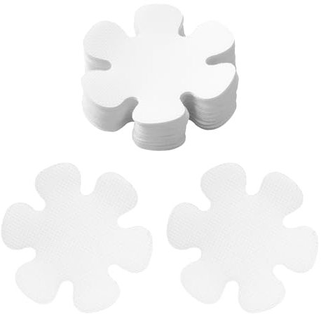 Tabanzhe Non Slip Bathtub Stickers 20 PCS – Anti Slip Self-Adhesive Flower Shape Safety Mat for Bath Tub, Shower, Stairs, Kitchen, Slippery Surfaces