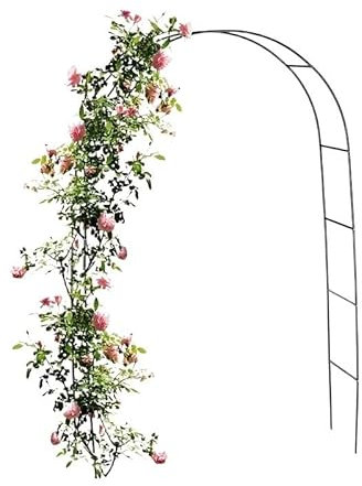 XUWEWI Gartenbogen Eleganter Gartenbogen aus Metall – perfekt for Kletterpflanzen, Weinreben und Rosen | Ideal for Hochzeiten im Freien und zur Rasenpflege Für Kletterpflanzen