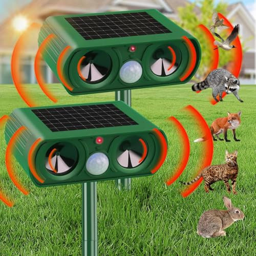 RoamRover Solar Ultrasonic Animal Repeller