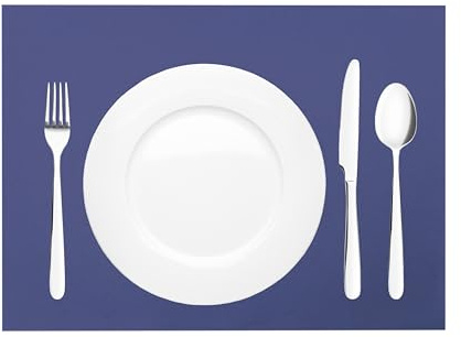 Sovie HORECA Tischset in Royalblau aus Linclass Airlaid, 40 x 30 cm, 100 Stück, hochwertige Einweg Platzdeckchen für Gastro, Restaurant, Catering und Hotel
