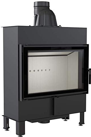 KRATKI Kamineinsatz-Heizeinsatz-Kaminkasette-Kaminofen-Lucy-14-Slim-Kamin